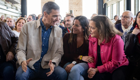 Acto de Pedro Sánchez y Carlos Martínez en Ponferrada / PSOE