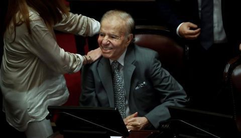 El expresidente argentino Carlos Menem (1989-1999).