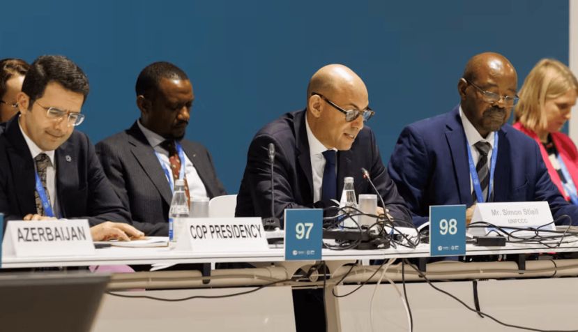 Diálogo ministerial de alto nivel sobre financiación de la lucha contra el cambio climático durante la COP29. UN Climate Change - Kamran Guliyev/Flickr, CC BY-NC-SA