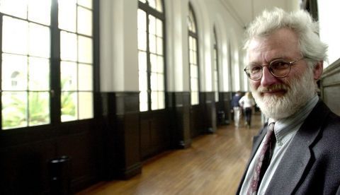 El premio Nobel de Medicina John Sulston, en las XI Jornadas sobre Derecho y Genoma Humano en la Universidad de Deusto (Bilbao". EFE/Archivo