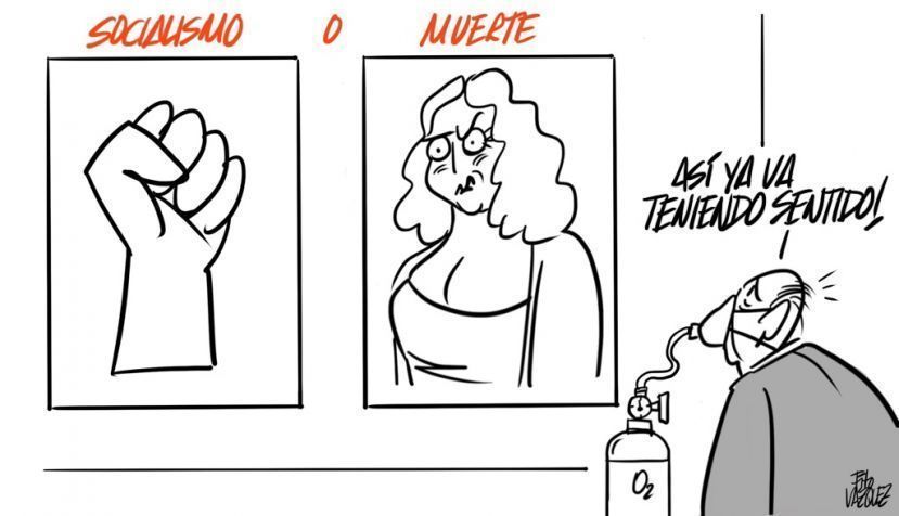 “Socialismo o muerte”
