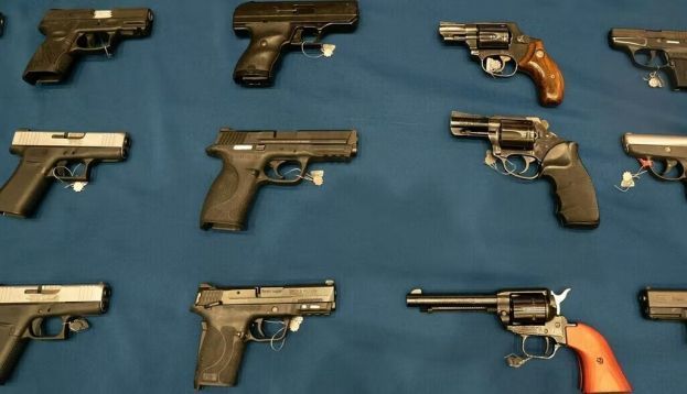 A U.S. Supreme Court decision released on Jun 23, 2022, loosens state restrictions on carrying concealed firearms. Bryan R. Smith/AFP via Getty Images