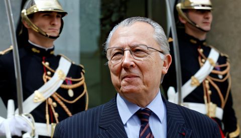 Jacques Delors (d) y François Mitterrand (i) en una imagen de archivo.