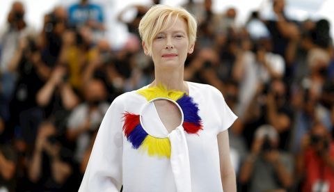 Swinton: "Trabajar con Almodóvar es uno de los grandes privilegios de mi vida"
