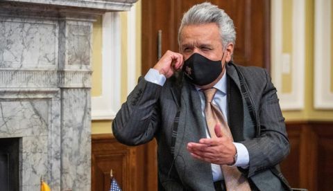 El presidente de Ecuador, Lenín Moreno.