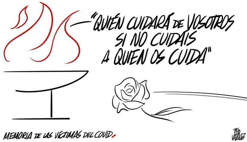“Memoria de las víctimas del Covid (en palabras de Aroa López, Alta Personalidad Cívica)”