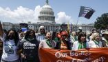 House Democrats join an abortion-rights protest on July 19, 2022, in Washington, D.C. Anna Moneymaker/Getty Images