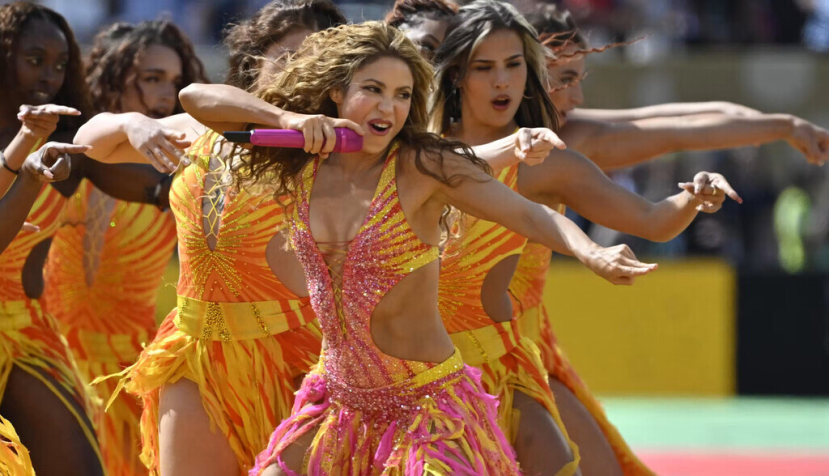 Shakira actúa en la final del Mundial 2026. A.RICARDO / Shutterstock.com