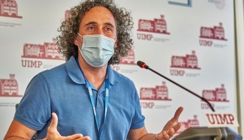 El investigador del grupo de sociología del cambio climático y desarrollo sostenible de la Universidad Carlos III, Jesús Gamero. EFE/ Román G. Aguilera