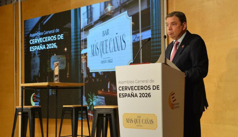 El ministro de Agricultura, Pesca y Alimentación, Luis Planas, durante su intervención en el acto. / © lamoncloa.gob.es. Ministerio de la Presidencia.