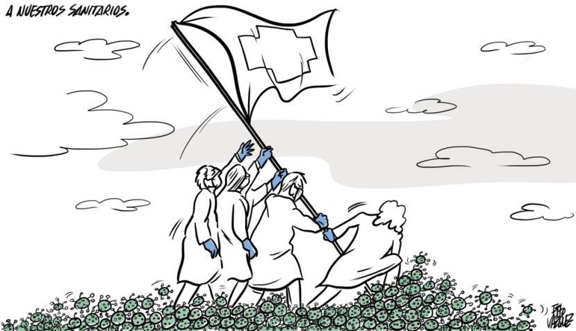 “Homenaje a nuestros sanitarios”