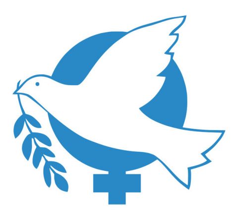 Logo de la Liga Internacional de Mujeres por la Paz y la Libertad. / Wikipedia.