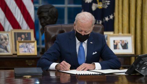El presidente de los EE.UU., Joe Biden, en una imagen de archivo.