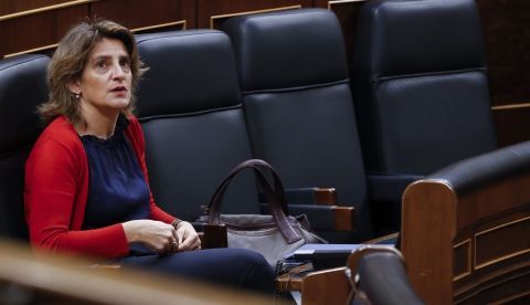 La vicepresidenta cuarta y ministra para la Transición Ecológica, Teresa Ribera. EFE/ Ballestero