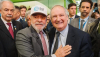 El ministro de Industria y Turismo, Jordi Hereu, coincide con el presidente de Brasil, Lula da Silva, en la feria industrial de Hannover. / © lamoncloa.gob.es. Ministerio de la Presidencia.