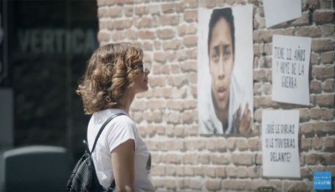 #RompeElMuro, campaña de Unicef que derriba estereotipos de niños refugiados