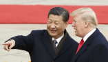 He who laughs last? Chinese President Xi Jinping and US President Donald Trump are engaged in a tariff standoff. Thomas Peter-Pool/Getty Images