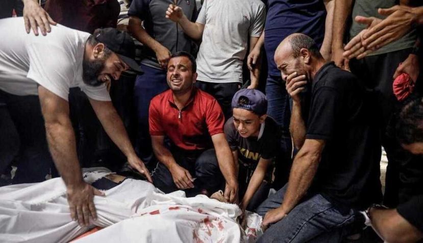 Genocidio contra el pueblo palestino