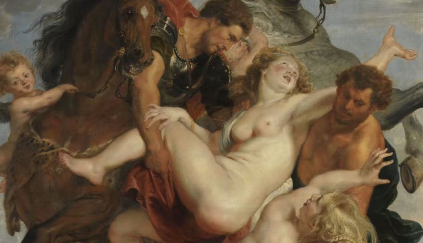 ‘El rapto de las hijas de Leucipo’, de Peter Paul Rubens. Alte Pinakothek / Wikimedia Commons