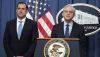 Attorney General Merrick Garland, right, announces his appointment of a special counsel to investigate handling of classified materials in Joe Biden’s possession. AP Photo/Manuel Balce Ceneta