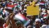 Sudanese protesters in Khartoum. Mahmoud Hjaj/Anadolu Agency via Getty Images