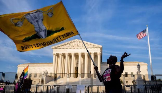 A half-century of reproduction rights upended by the Supreme Court. Brandon Bell/Getty Images