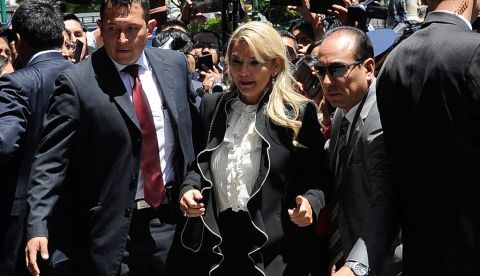 La expresidenta interina Jeanine Áñez.