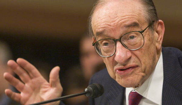 Alan Greenspan (1926-2026). Rob Crandall/Shutterstock