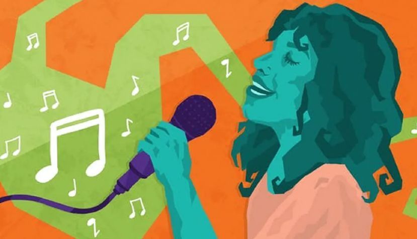Cantar aumenta el control de la respiración y la capacidad pulmonar, puede mejorar la salud y libera la hormona de la felicidad. Mai Lam/The Conversation NY-BD-CC, CC BY-SA