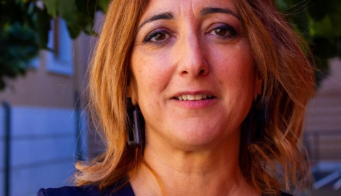 Retrato en primer plano de la experta en prehistoria Marga Sánchez Romero Marga Sánchez Romero ​es catedrática de prehistoria y vicerrectora de Extensión Universitaria, Patrimonio y Relaciones Institucionales de la Universidad de Granada.