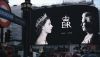 London’s Piccadilly Circus on the first day of national mourning. James Clifford Kent, Author provided