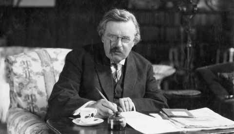 Gilbert Keith Chesterton.