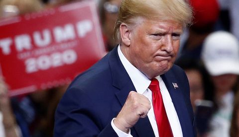 Donald Trump en una imagen de archivo.