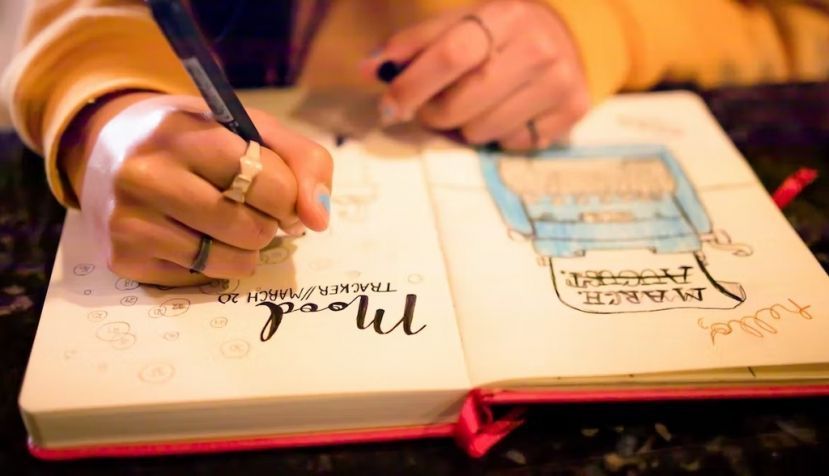 El arte de dibujar con letras. Shutterstock / Fellers Photography