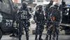Nigerian police officers. Pius Utomi Ekpei/AFP via Getty Images