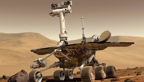 Opportunity llegó a Marte en 2004 y ha hecho descubrimientos sobre el pasado del planeta rojo. EFE/NASA/Archivo 