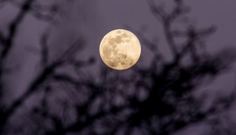 Vista de una superluna. EFE/Brais Lorenzo/Archivo