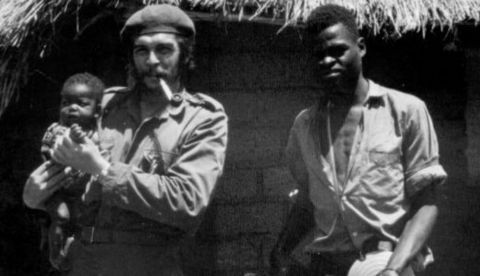 Foto de archivo de Che Guevara en el Congo.