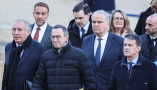 François Bayrou, Bruno Retailleau, Manuel Valls lors du premier Conseil des ministres du gouvernement Bayrou au Palais de l'Elysée à Paris, le 3 janvier 2025. Shutterstock