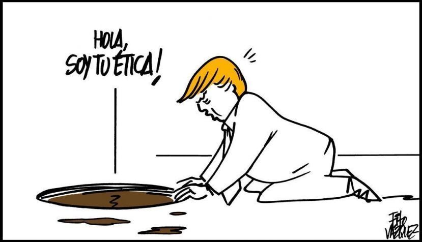 EL "POZO DE MIERDA" DE TRUMP