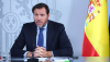 El ministro de Transportes y Movilidad Sostenible, Óscar Puente, durante la rueda de prensa tras el Consejo de Ministros. | Pool Moncloa/Fernando Calvo. La Moncloa, Madrid - 14.4.2026
