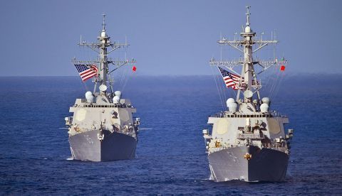 EE.UU. estudia enviar buques de guerra al mar Negro para apoyar a Ucrania