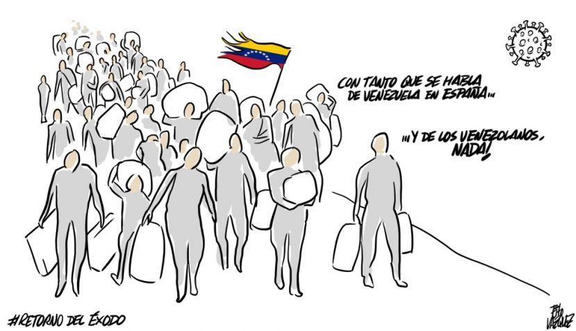 “Venezuela y Virus (Retorno del éxodo)”