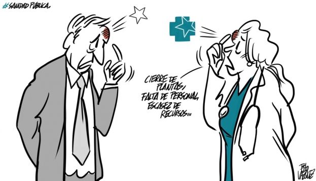 “En defensa de la Sanidad Pública (su herida es la nuestra)”