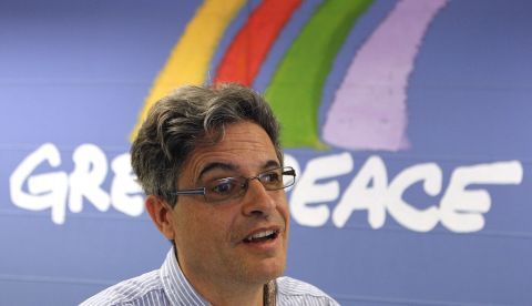 Mario Rodríguez, director ejecutivo de Greenpeace. EFE/Mondelo/Archivo