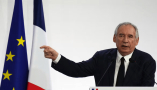 Le premier ministre François Bayrou pendant la conférence de presse lundi 25 août. Dimitar Dilkoff / AFP