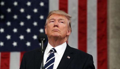 El presidente saliente de los EE.UU., Donald Trump, en una imagen de archivo.