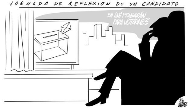 “Jornada de reflexión de un candidato”