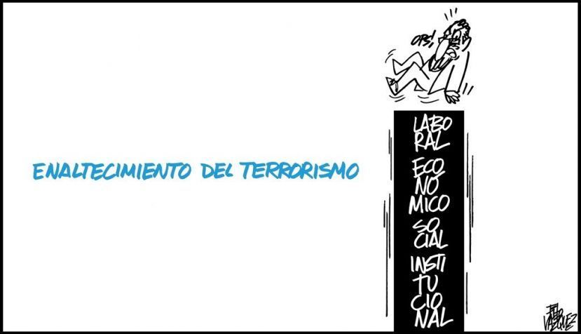 "Enaltecimiento del terrorismo"