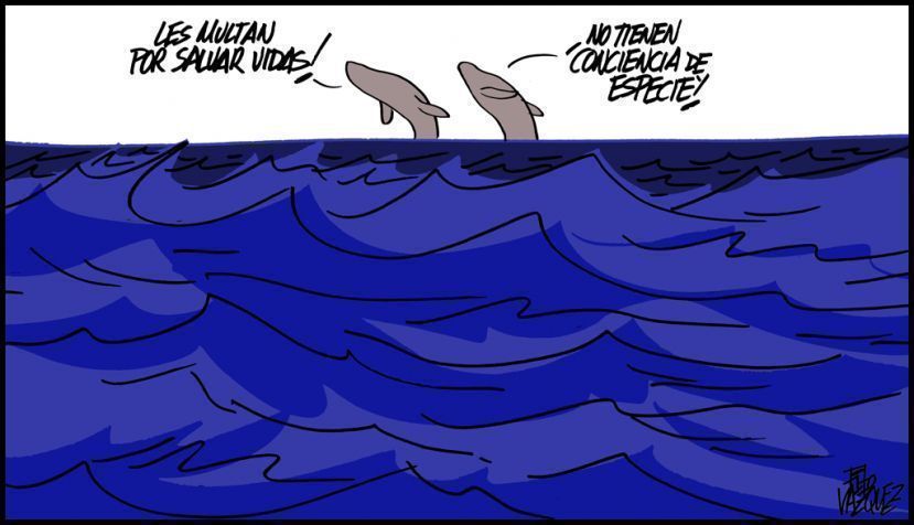 "CONCIENCIA DE ESPECIE (Gracias, Carola Rakete)"